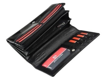 Dámska kožená peňaženka modrá - Pierre Cardin Rabea