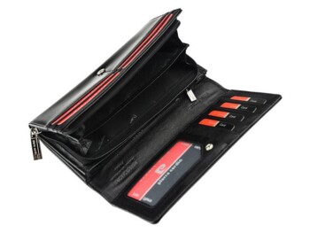 Dámska kožená peňaženka modrá - Pierre Cardin Rabea