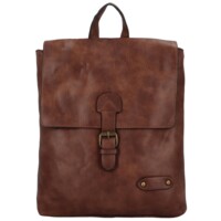 Dámsky kabelko batoh tmavo hnedý - Coveri Atalanta