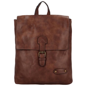 Dámsky kabelko batoh tmavo hnedý - Coveri Atalanta