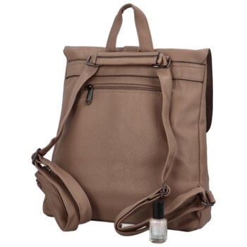 Dámsky kabelko-batoh taupe - Coveri Spiritia