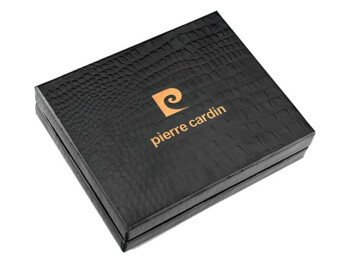 Pánska kožená peňaženka čierna - Pierre Cardin Stefano