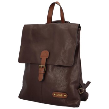 Dámsky kabelko/batoh coffee - Coveri Albertine