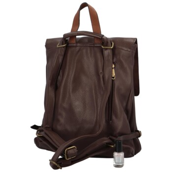 Dámsky kabelko/batoh coffee - Coveri Albertine