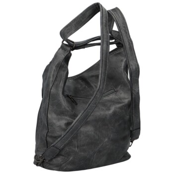 Dámsky kabelko/batoh tmavosivý - Romina & Co Bags Jaylyn