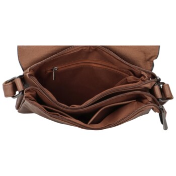 Dámska crossbody kabelka zemitá hnedá - Coveri Gaia