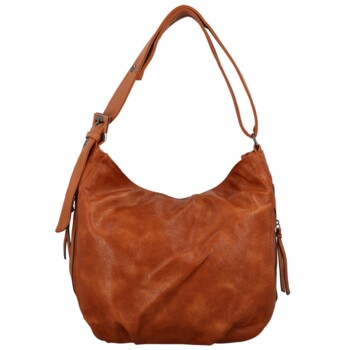 Dámska kabelka cez rameno hnedá - Romina & Co Bags Corazon
