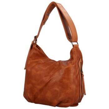 Dámska kabelka cez rameno hnedá - Romina & Co Bags Corazon