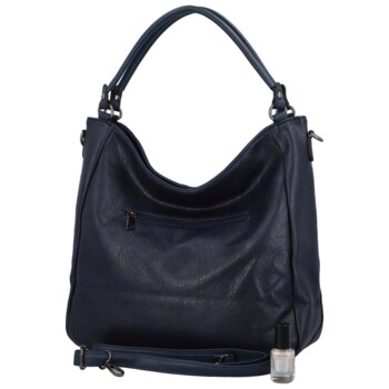 Dámska kabelka na rameno tmavo modrá - Romina & Co Bags Ollivia