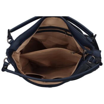 Dámska kabelka na rameno tmavo modrá - Romina & Co Bags Ollivia