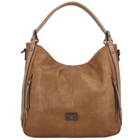 Dámska kabelka na rameno svetlo hnedá - Romina & Co Bags Ollivia