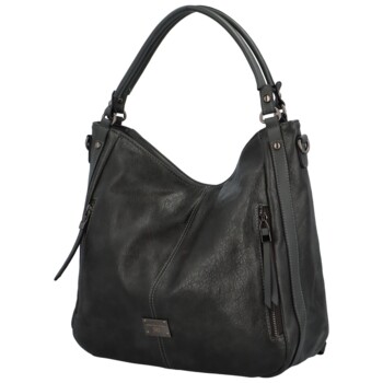 Dámska kabelka na rameno tmavo šedá - Romina & Co Bags Ollivia