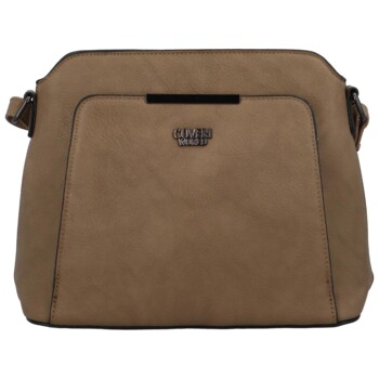 Dámska crossbody kabelka khaki - Coveri Soraya