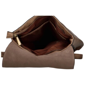 Dámsky kabelko batoh hnedý - Coveri Atalanta