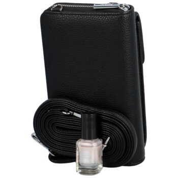 Dámska crossbody kabelka čierna - Coveri Santiaga
