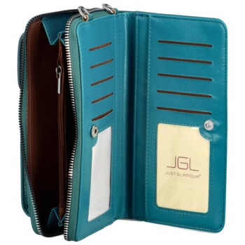 Dámska crossbody tyrkysová - Coveri Gullisa