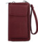 Dámska crossbody tmavočervená - Coveri Gullisa