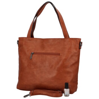 Dámska kabelka cez plece hnedá - Coveri Ixora