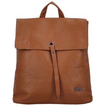 Dámsky kabelko-batoh hnedý - Coveri Vernisia