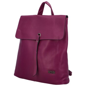 Dámsky kabelko-batoh fialový - Coveri Vernisia