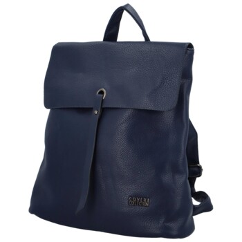 Dámsky kabelko-batoh modrý - Coveri Vernisia