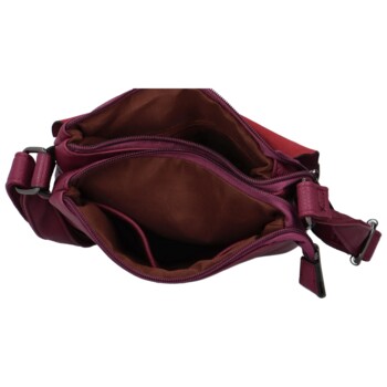 Dámska crossbody kabelka purpurová - Coveri Pinnia