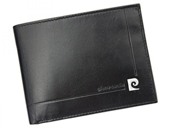 Pánska kožená peňaženka čierna - Pierre Cardin Steffano