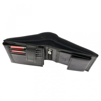 Pánska kožená peňaženka čierna - Pierre Cardin Riley