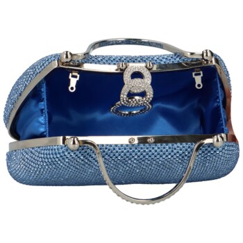 Dámska listová kabelka modrá - Moon Eishara