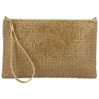 Dámska listová kabelka zlatá - Michelle Moon Wemba