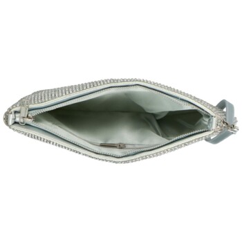 Dámska listová kabelka strieborná - Michelle Moon Wemba