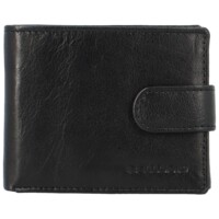 Pánska kožená peňaženka čierna - Bellugio Lukason