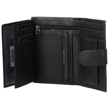 Pánska kožená peňaženka čierna - Bellugio Fordett