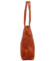 Dámska kožená kabelka na rameno koňaková - Delami Equina