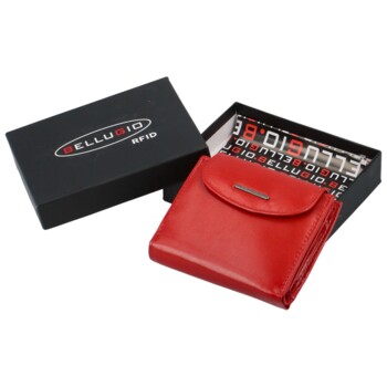 Dámska kožená peňaženka červená - Bellugio Werisia