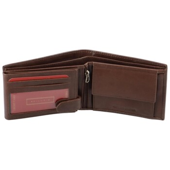 Pánska kožená peňaženka hnedá - Bellugio Stendorff