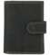 Pánska kožená peňaženka čierna - Bellugio Leonidas