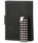 Pánska kožená peňaženka čierna - Bellugio Leonidas