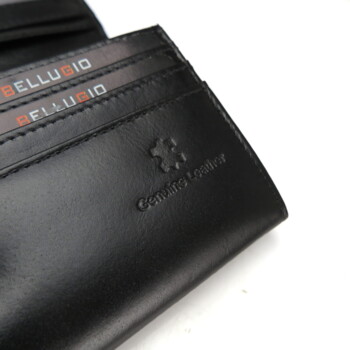 Dámska kožená peňaženka čierna - Bellugio Sawin