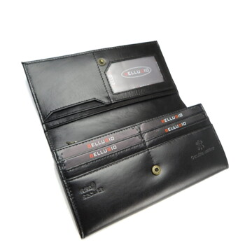 Dámska kožená peňaženka čierna - Bellugio Sawin