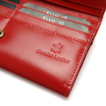 Dámska kožená peňaženka čierna - Bellugio Sawin