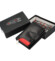 Dámska kožená peňaženka čierno/červená - Bellugio Misaya
