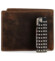 Pánska kožená peňaženka hnedá - Diviley Steig Váhy
