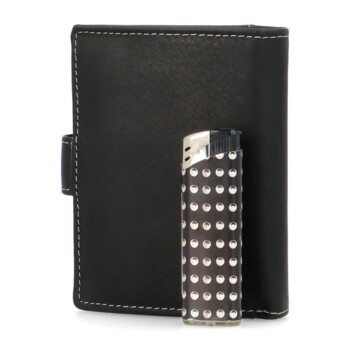 Pánska kožená peňaženka čierna - Diviley Servall