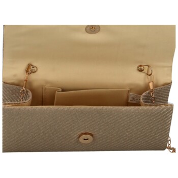 Dámska listová kabelka zlatá - Michelle Moon Lone