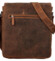 Pánska kožená crossbody/taška khaki - Greenwood Maxvell
