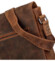 Pánska kožená crossbody/taška khaki - Greenwood Maxvell