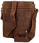 Pánska kožená crossbody/taška khaki - Greenwood Maxvell