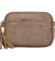 Dámska crossbody kabelka tmavo béžová - MaxFly Qeuline