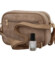 Dámska crossbody kabelka tmavo béžová - MaxFly Qeuline